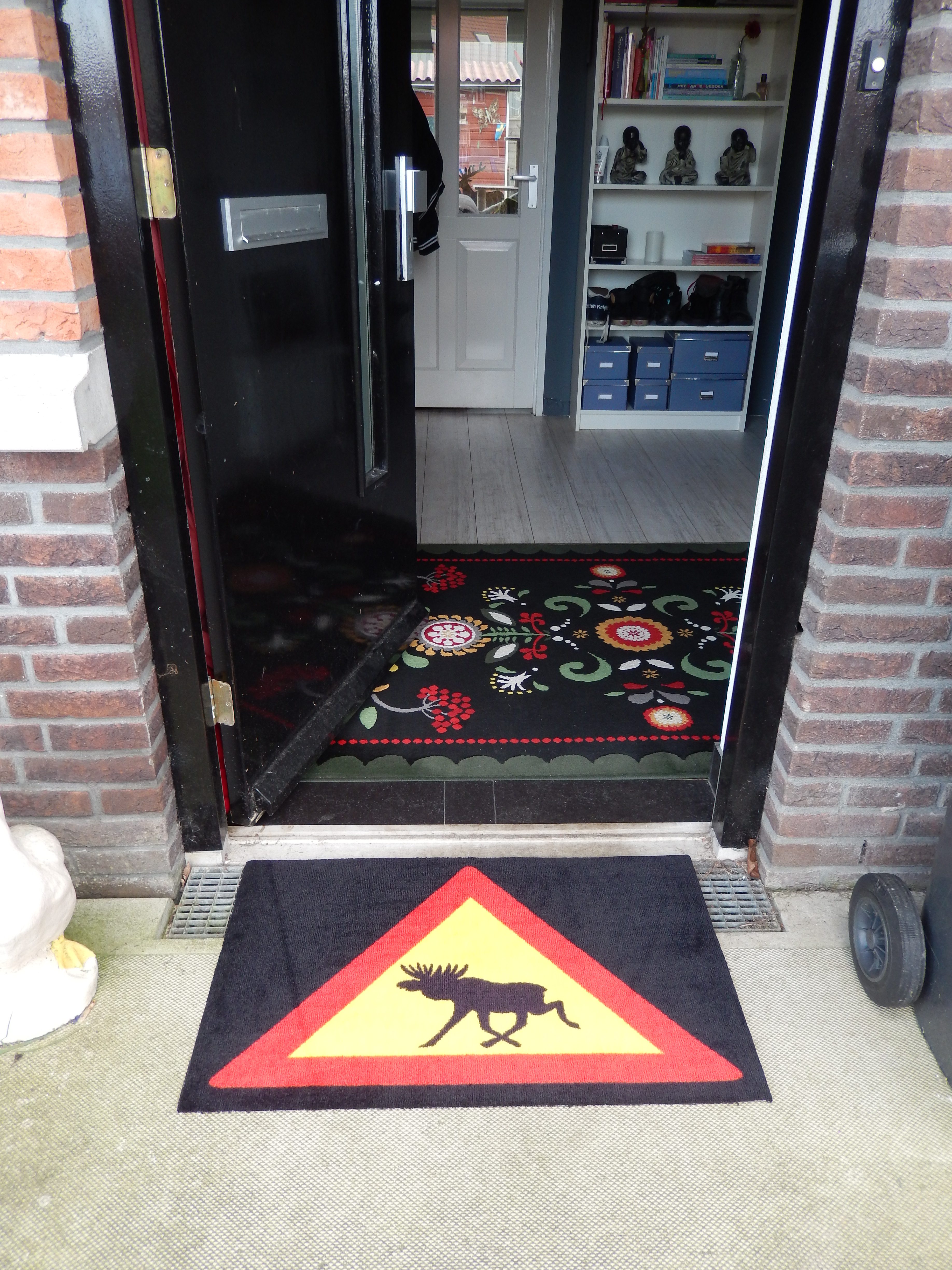 deurmat om een Zweedse sfeer mee te creëren