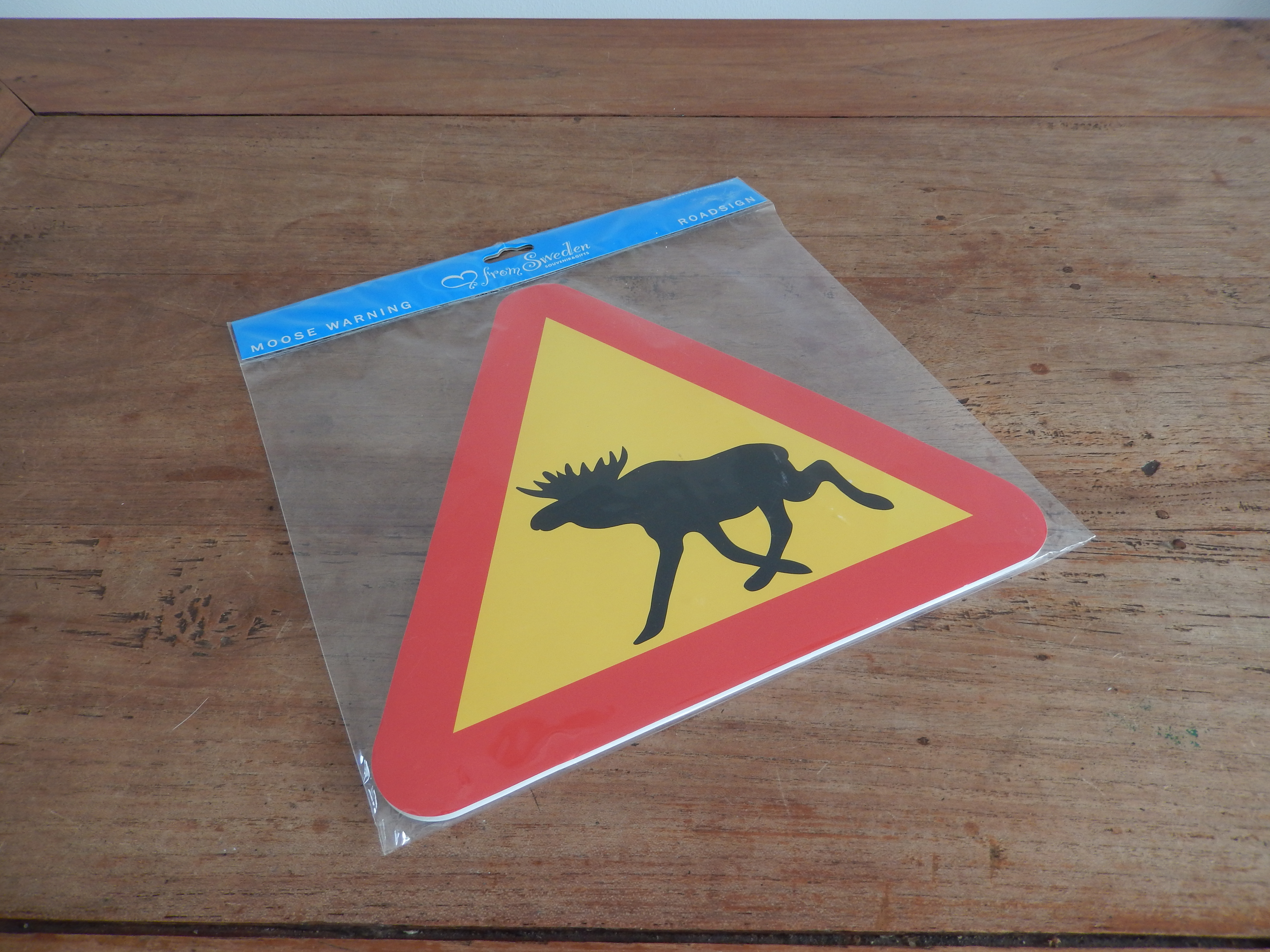 Eland verkeersbord op mini formaat